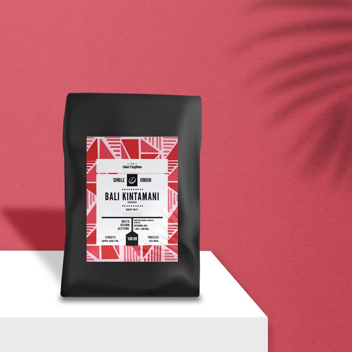 

(BISA COD) Bali Kintamani Arabica Grade 1 Biji Kopi Roasted Beans - GILING HALUS, 100 gram