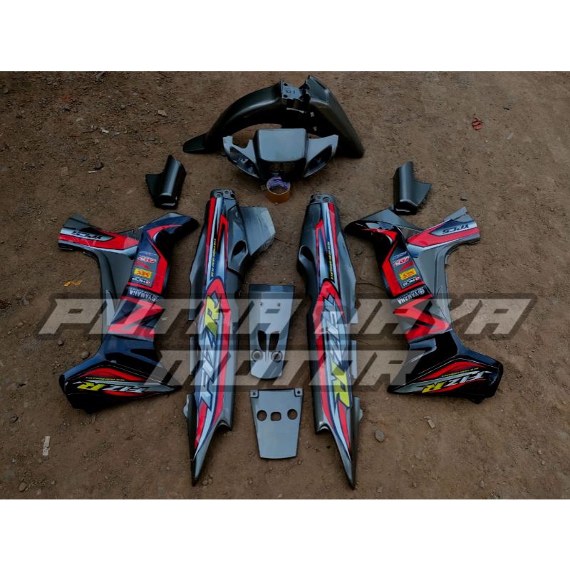 bodi fiz r custom merah cover bodi set fiz r force 1 f1zr fis r kap f1zr fiz r fullset stripping kom