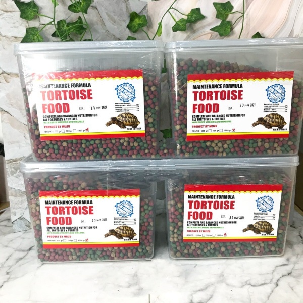 Meizu Tortoise Food 1 kg Makanan Pelet Pellet Kura Darat Torto Turtle