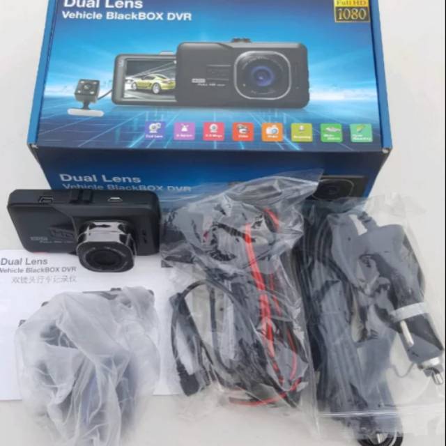Kamera Mobil Dual Lens Vehicle BlackBox DVR