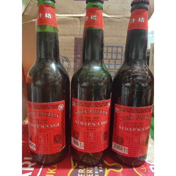 

KECAP INGGRIS SEDAP WANGI BOTOL 600 ML