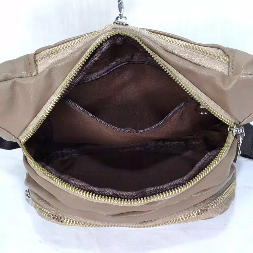 TAS PINGGANG UNISEX KULIT IMITASI 3123