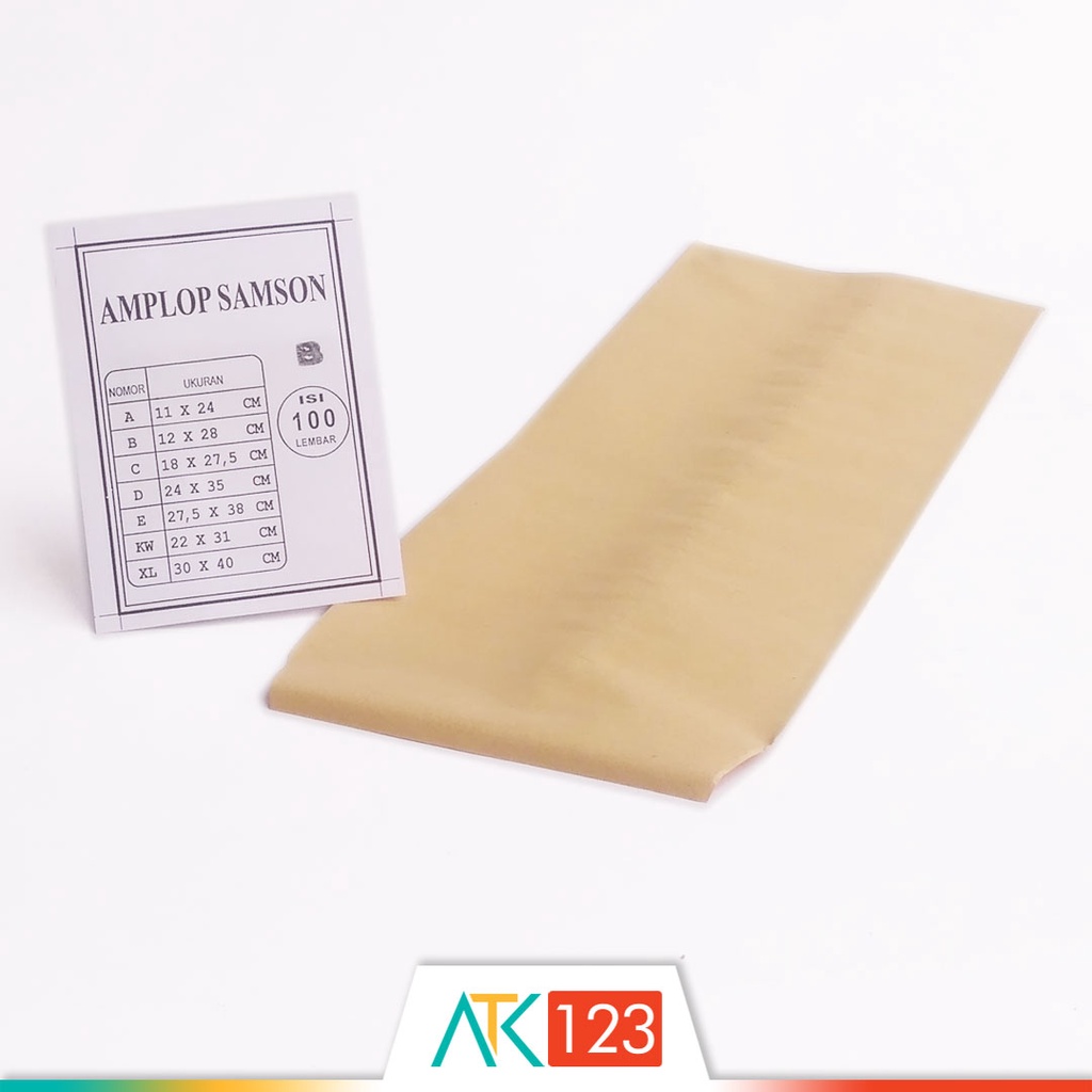 

RK Amplop Coklat / Samson Guanaco B (Super Kabinet) isi 100 Buah