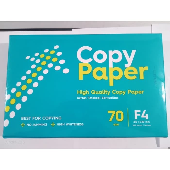 Kertas HVS F4 70 gsm Copy Paper / Kertas HVS Folio 70 gsm