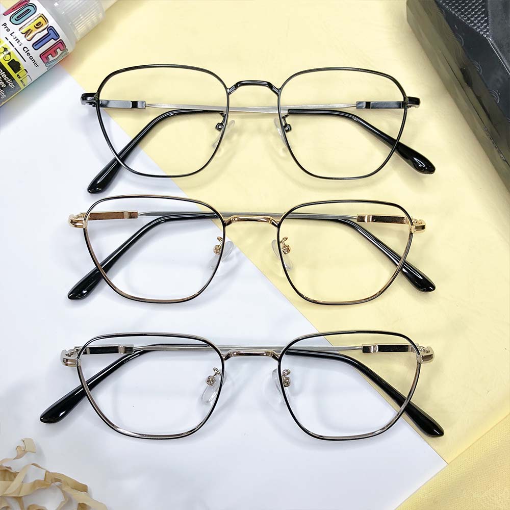 Kacamata PHOTOCROMIC 9088 ANTI RADIASI UV Titanium Lentur Lensa Berubah warna Sunglass Blueray Blulightcrmic Bluecromic Minus &amp; Plus Korea Fashion Pria / wanita