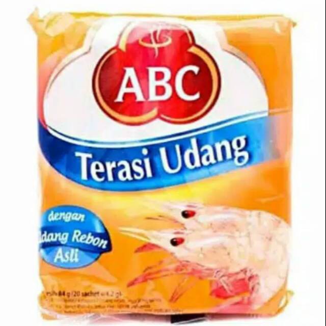 

Terasi udang abc 20 sachet