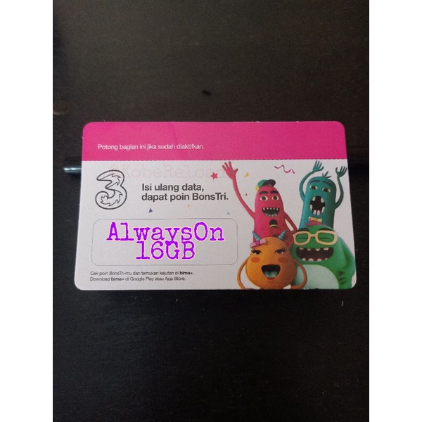 Voucher Tri AON 40GB (50GB)