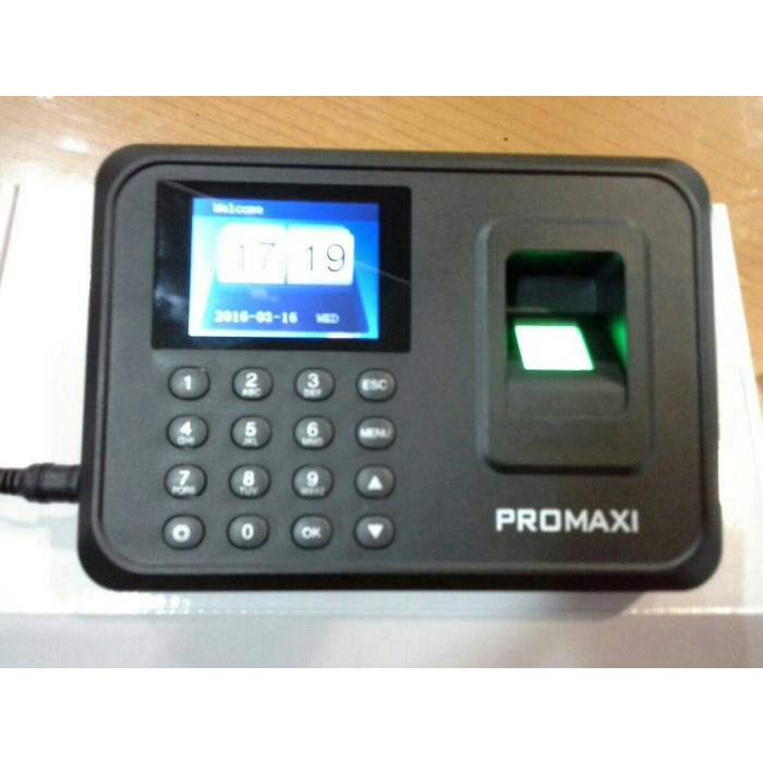 

Limited Promaxi Px-110 ~ Mesin Absen / Absensi Sidik Jari ( Fingerprint )