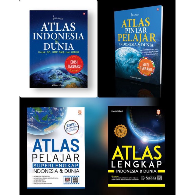 Jual Atlas Indonesia Dan Dunia Shopee Indonesia