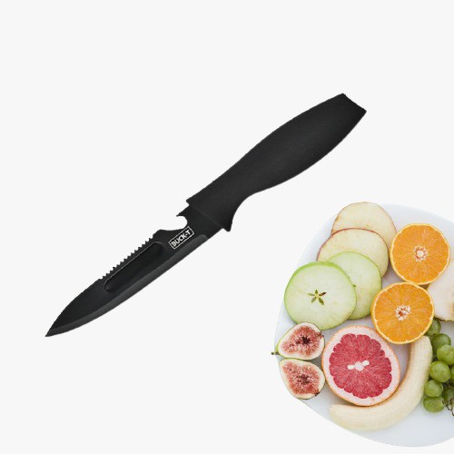 SHENAR PISAU DAPUR SET BLACK MEMOTONG DAGING BUAH DAN SAYUR KNIFE CUTRELY