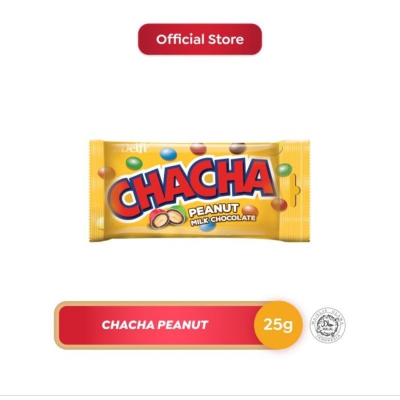 

delfi chaca peanut coklat 25 gram