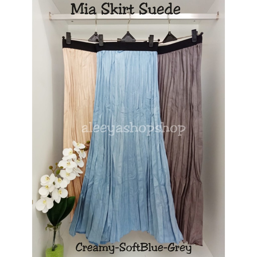 ALEEYA Rok Plisket Suede / Mia Skirt Suede (RK2115)