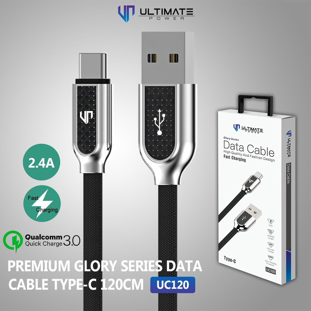 Data Cable Type C 120CM Ultimate Power Premium Glory Series Kabel 120CM UC120