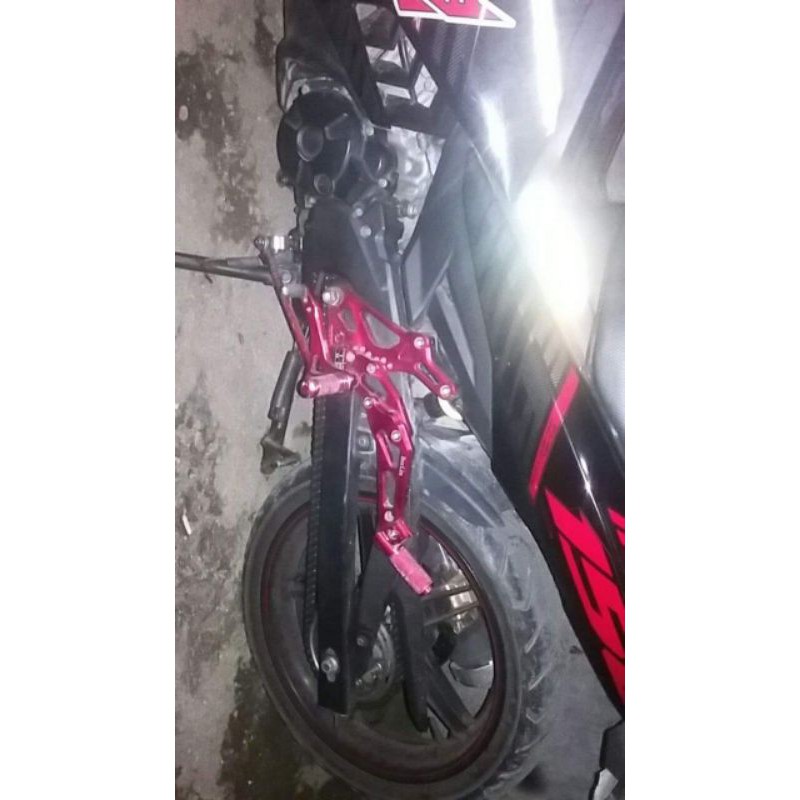 footstep underbone mx king 150 double step depan belakang berlin