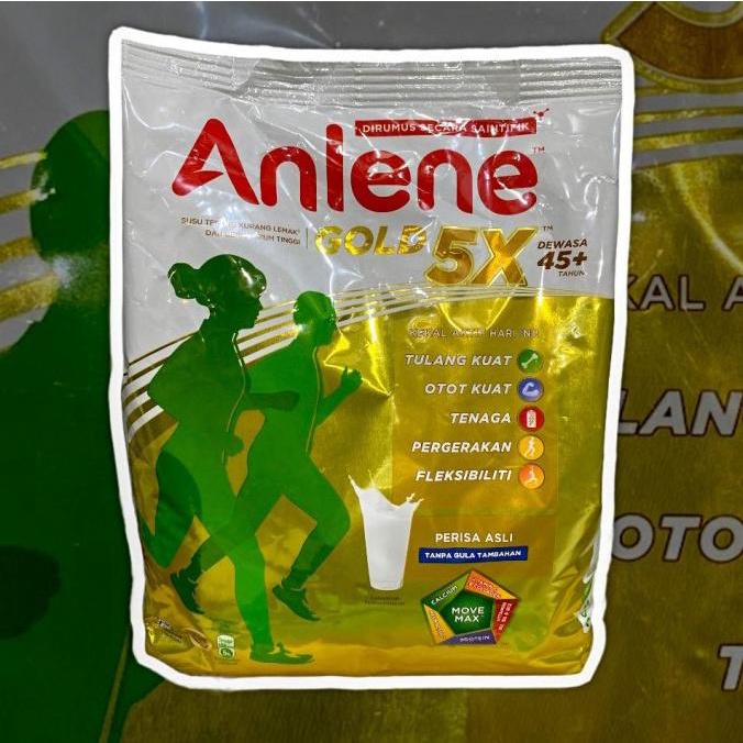 

[COD] Susu Anlene Gold Plus Malaysia [Dewasa 45+] 1kg [COD]