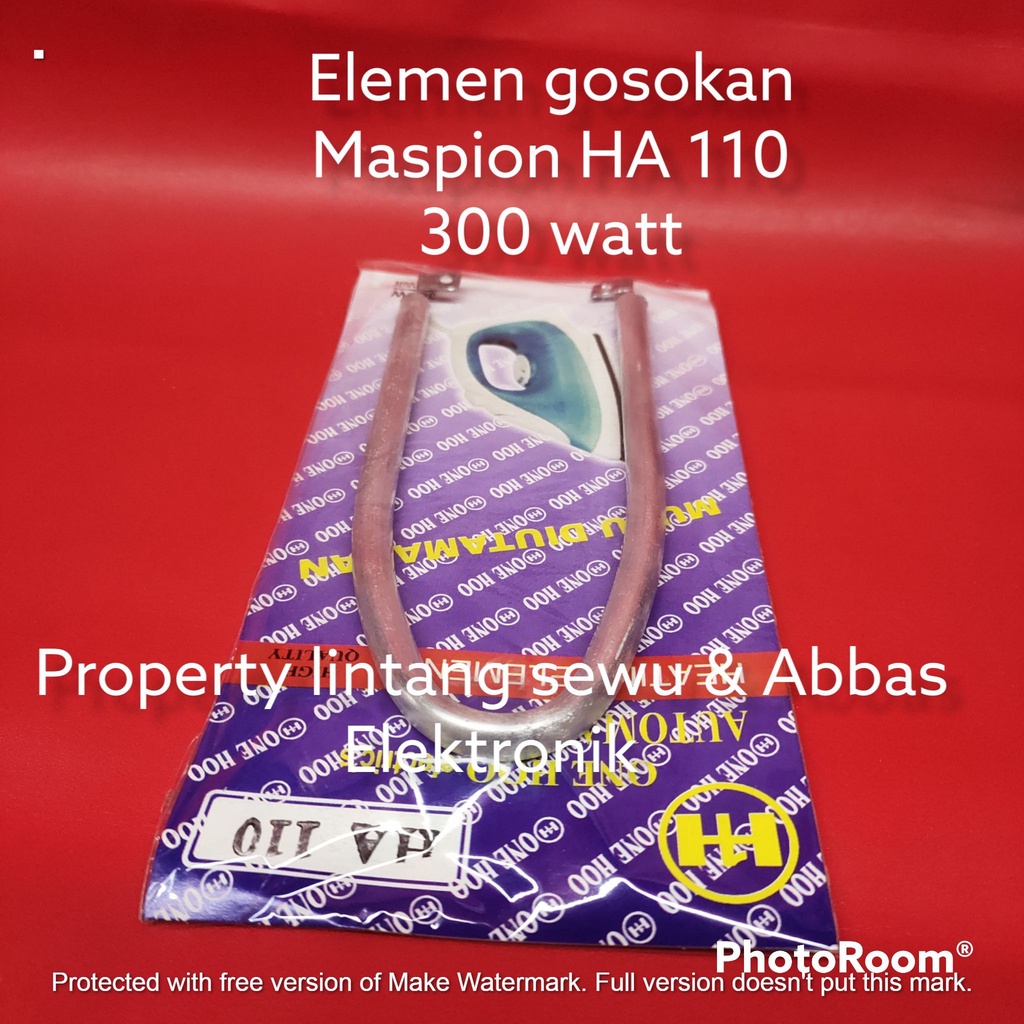 elemen pemanas gosokan setrika maspion HA 110