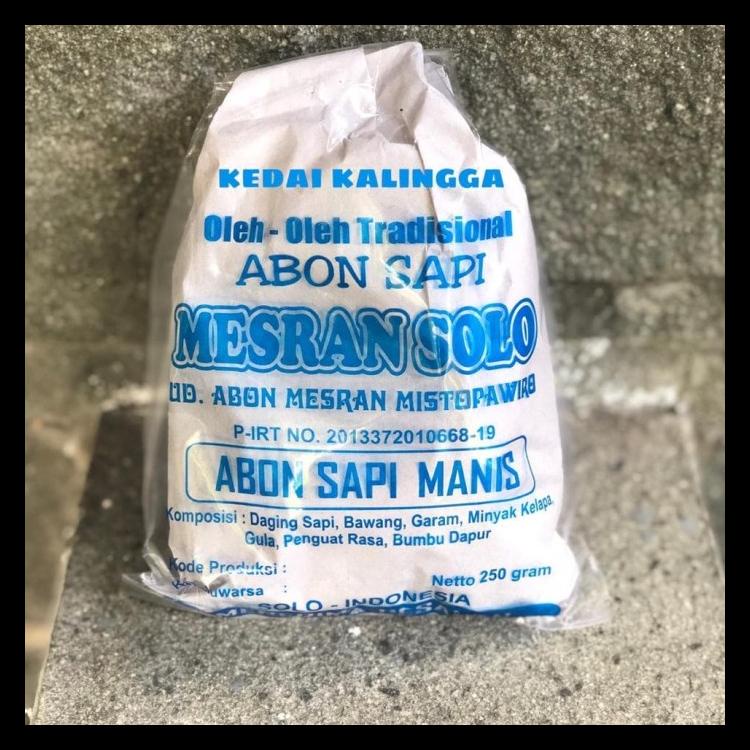

OLEH-OLEH KHAS SOLO ABON SAPI MESRAN SOLO BERKUALITAS