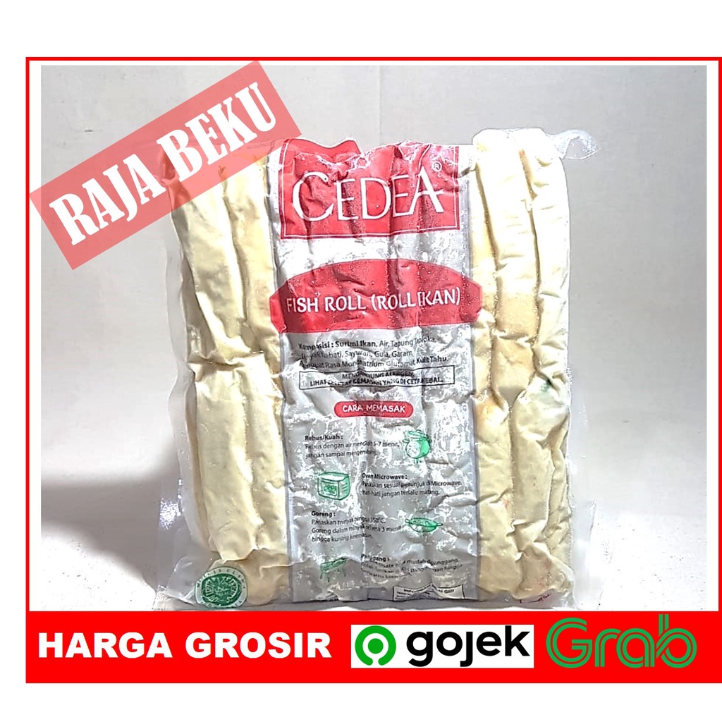 Jual CEDEA FISH ROLL 1kg, FISH ROLL BEKU MASAK SHABU-SHABU. Indonesia