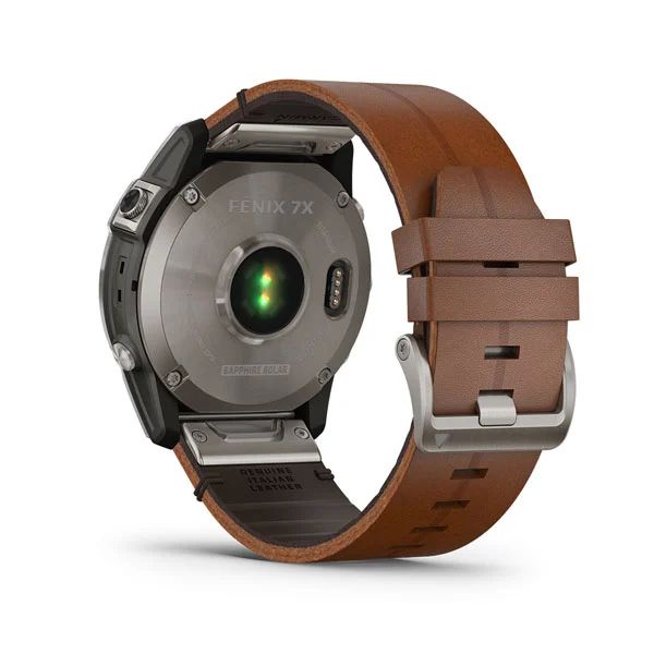 Garmin Fenix 7X Sapphire Solar Brown Titanium - Garansi Resmi TAM 2 Tahun