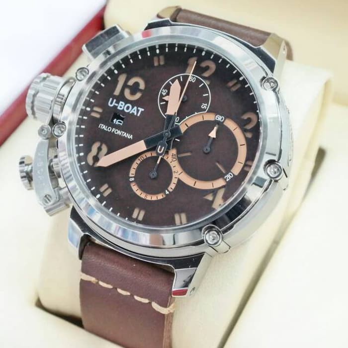 Jam Tangan Pria U-Boat 1001 MIYOTA JAPAN Super  AAA