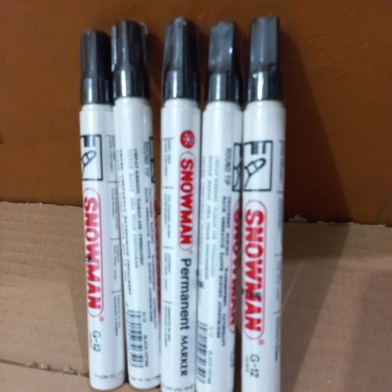 

sepidol snowman marker pemanen