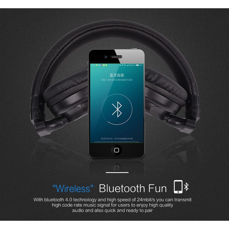 Headphone Bluetooth Alias Hedset Blutut 4connect