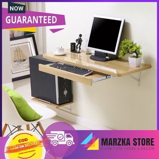 LZ Promo Meja Lipat Dinding Meja Komputer Meja Multifungsi Meja Dinding / Meja Komputer Meja Laptop 