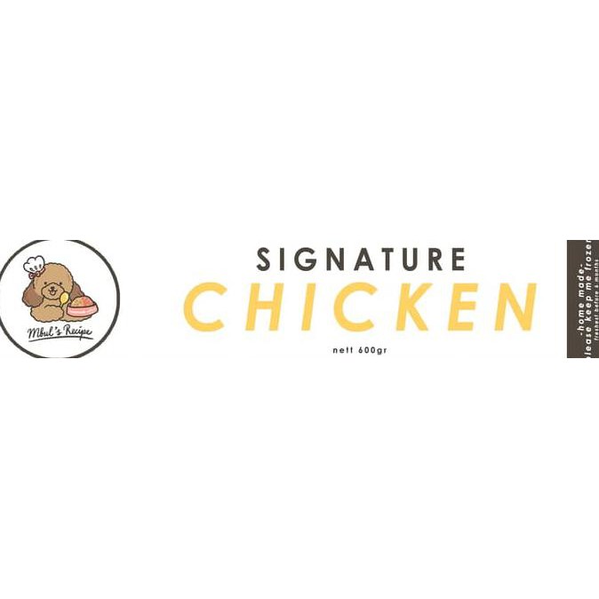 Mbul S Signature Chicken From Mbul S Recipe Cooked Makanan Anjing