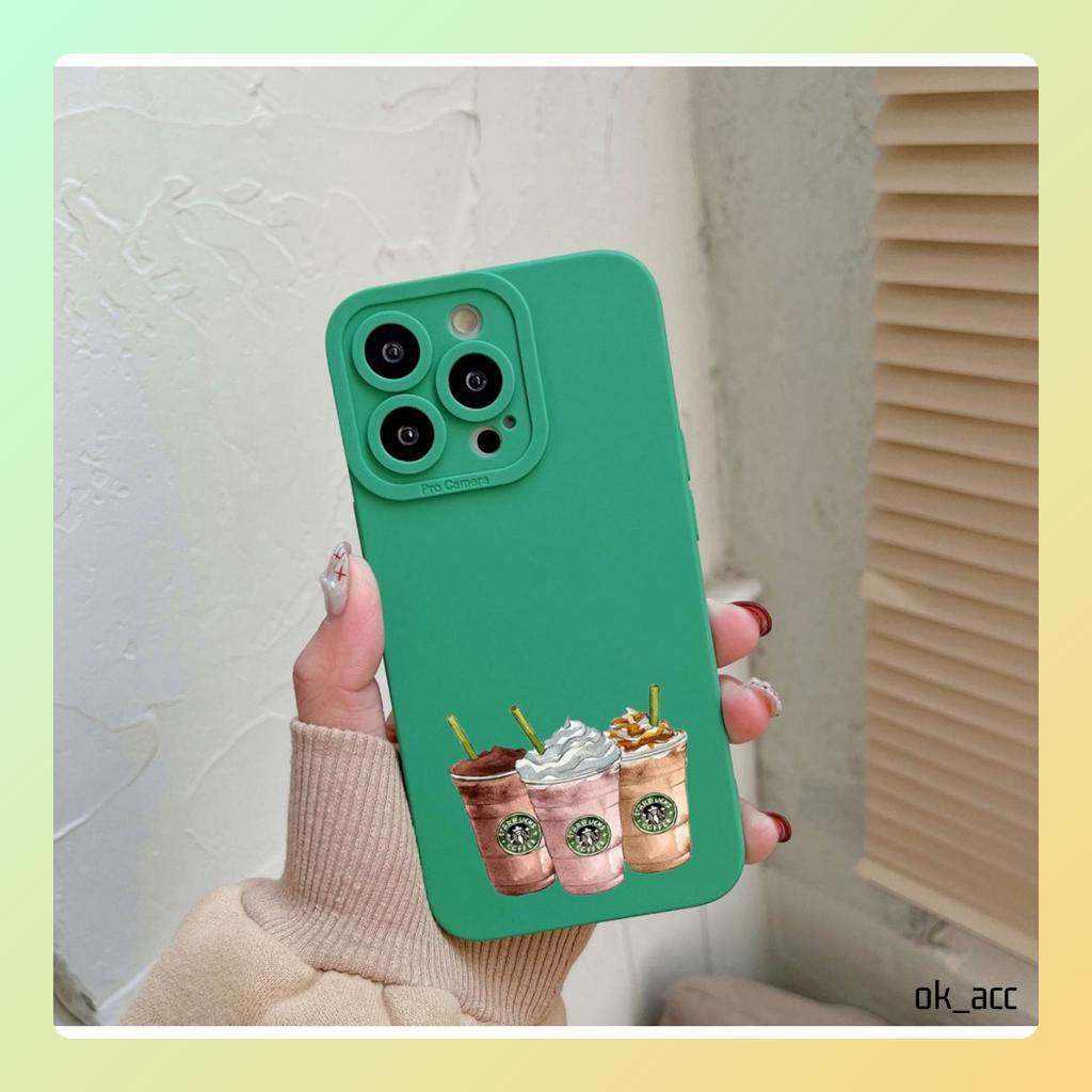 JUAL Softcase Motif kopi Coffee CC02 casing for Iphone 6 6s 6+ 6s+ 7 8 X Xs Xr Max 11 12 13 Pro Max 14+ Plus and Infinix Hot 9 10 11 11s NFC 12 12i Play Note 8 12 Pro 5G Smart 5 6 6+