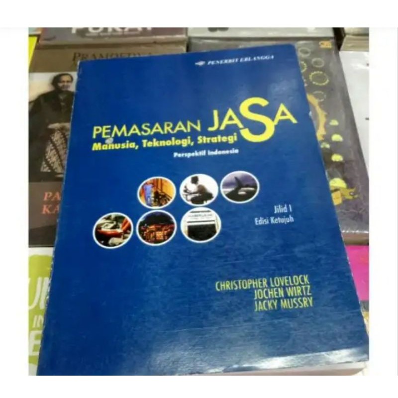 

Pemasaran Jasa jilid 1 edisi ketujuh by Christopher Lovelock