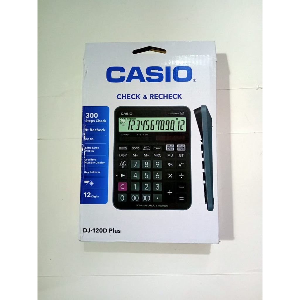 

Kalkulator Casio DJ 120D PLUS