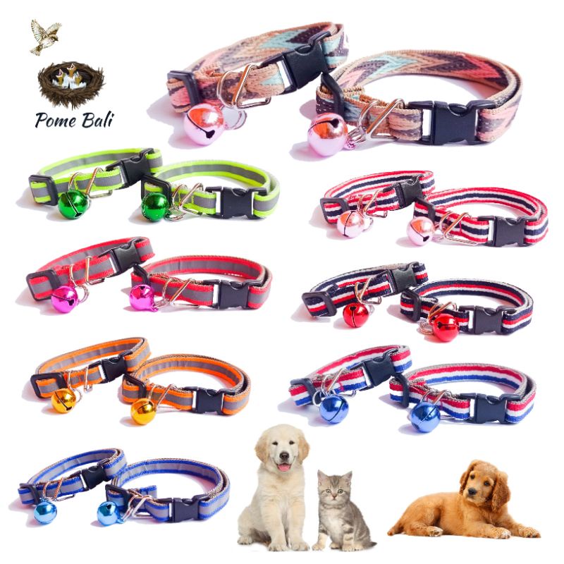 Kalung Kucing & Kalung Anjing. Produksi Pome Bali