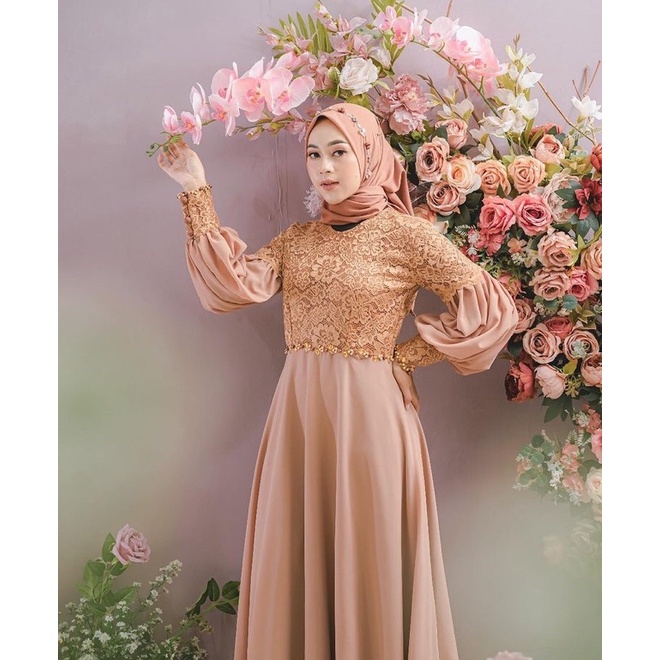 Clara dress - gamis Open PO