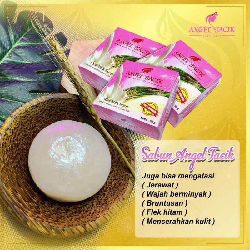 SABUN ANGEL TACIK MILK SOAP 50 gr BPOM