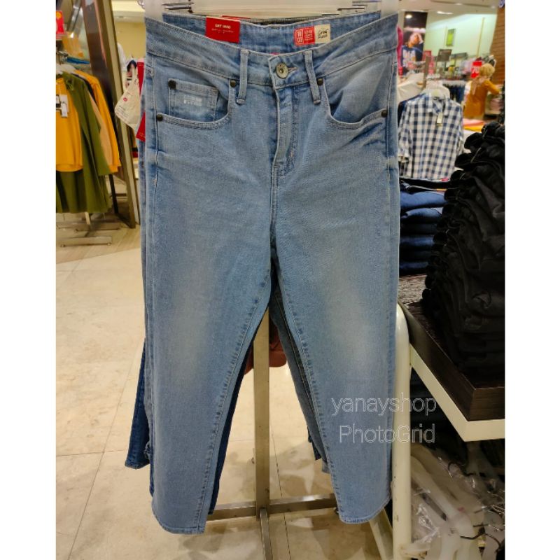 celana jeans wanita logo jeans original