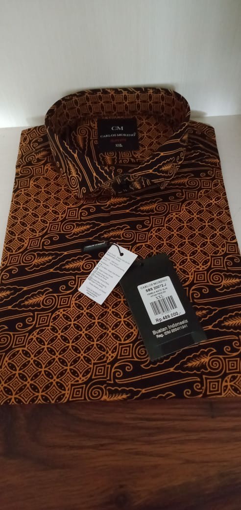 Carlos Moreno Kemeja Batik Pria - Bagaskoro