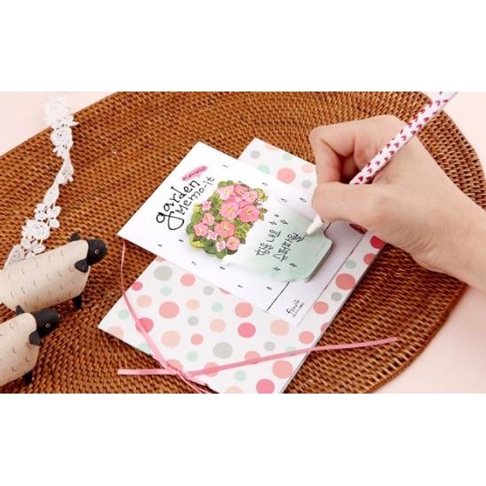 

STICKY NOTE MEMO KAWAI FLOWER POT 819-34