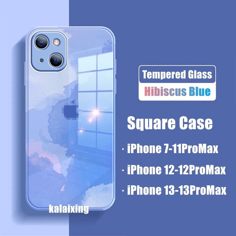 Case Tempered Glass Untuk Iphone 13 Pro Max 11pro Xs Max Xr X 12pro 7 8 Plus