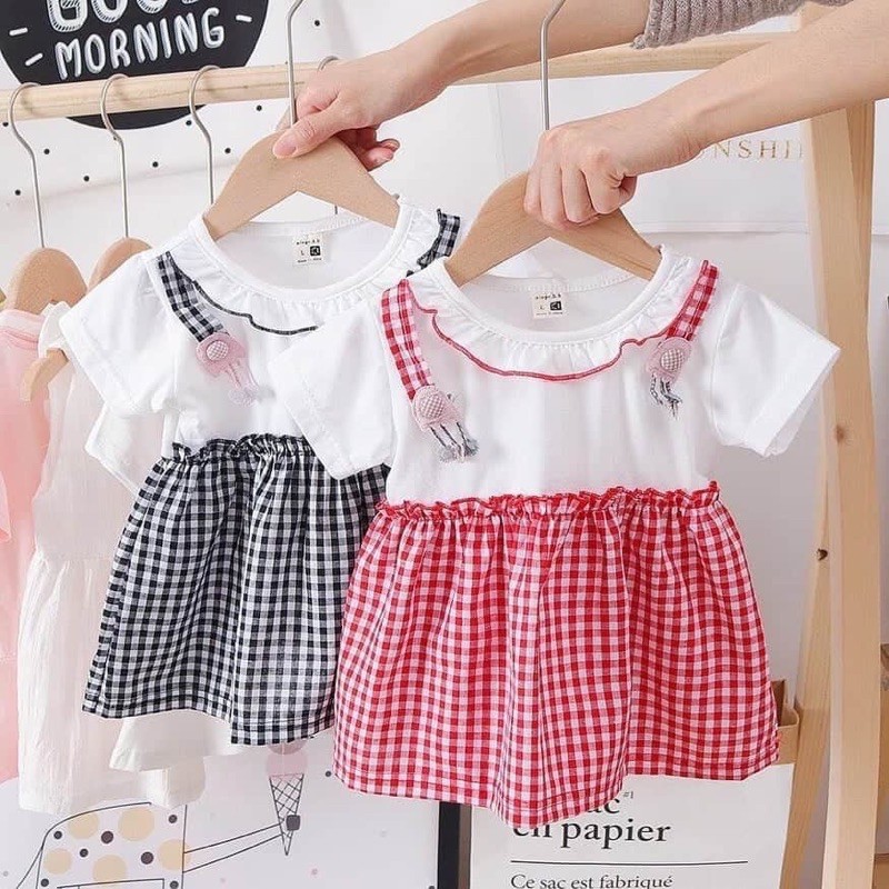 Dress Anak Import / Dress Furball Cuties Girl