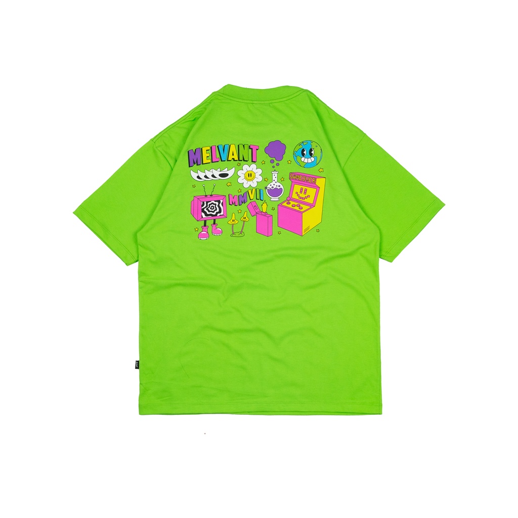 MTS CASIA LIME GREEN - MELVANT TSHIRT