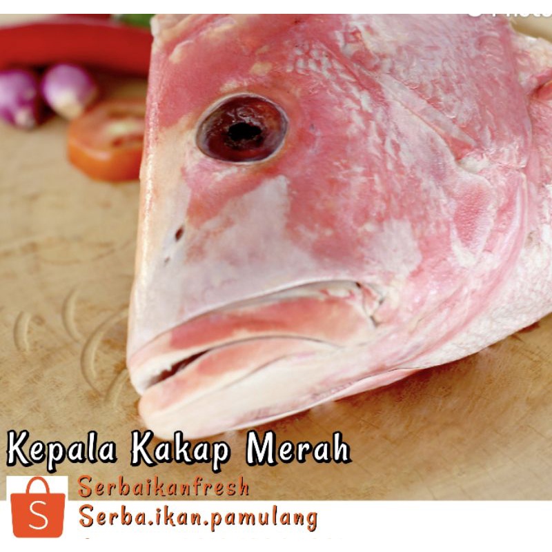 

KEPALA KAKAP MERAH SEGAR 900g - 1kg (SIP)