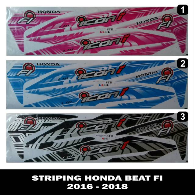 striping variasi beat fi 2016-2018