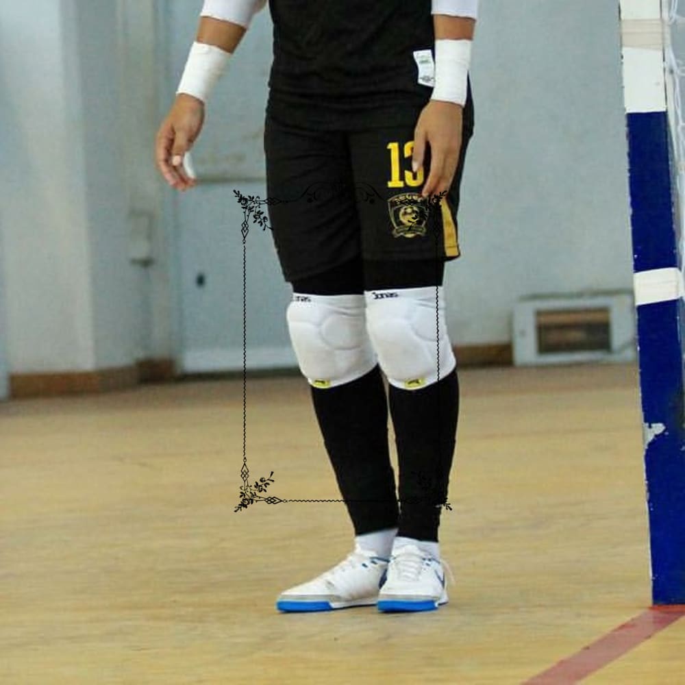 Grosir Kneepad Jonas Classic V2 Knee Pad Deker Pelindung Lutut Hitam dan Putih Elegan