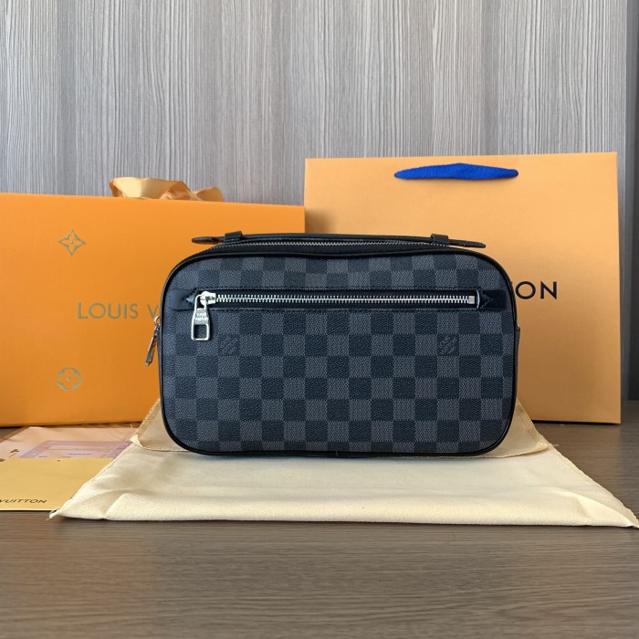 TAS PRIA SLEMPANG SLINGBAG KULIT ASLI IMPORT MODEL TERBARU 013