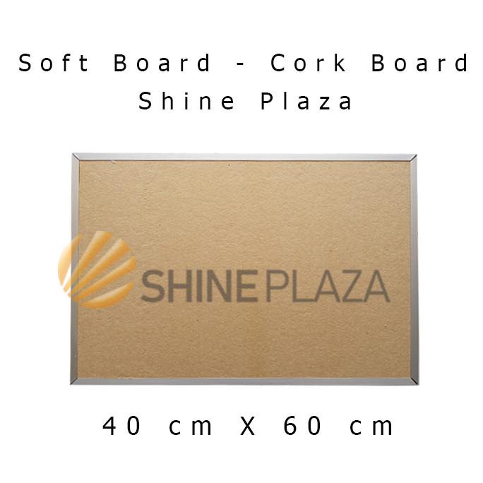 

[COD] Soft Board - Cork Board - Pin Board 40cm x 60cm PROMO SPECIAL Kode 134