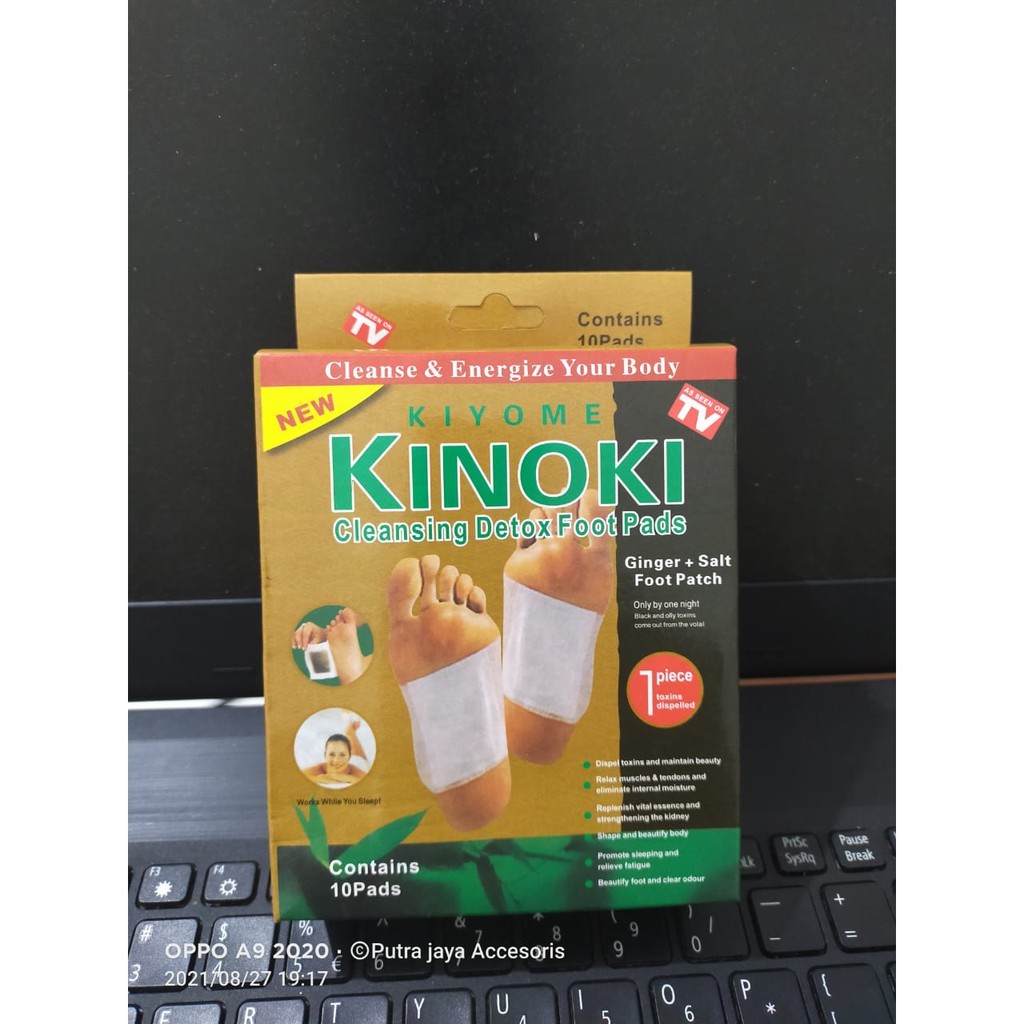 [ 10 PCS ] kinoki gold / Koyo kaki kino gold detox 1 box 10pcs