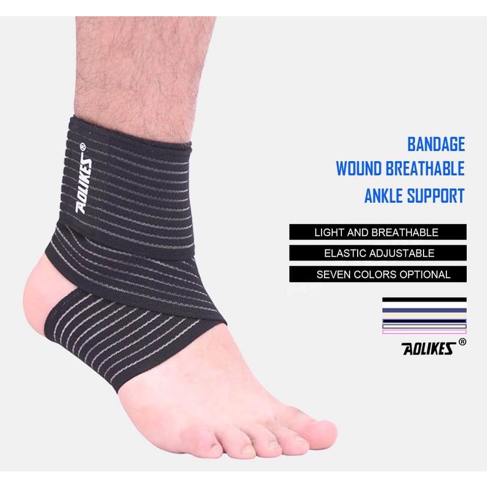 AOLIKES 1526 Ankle Support Pergelangan Lengan Kaki Perban Ankle Strap Kaki