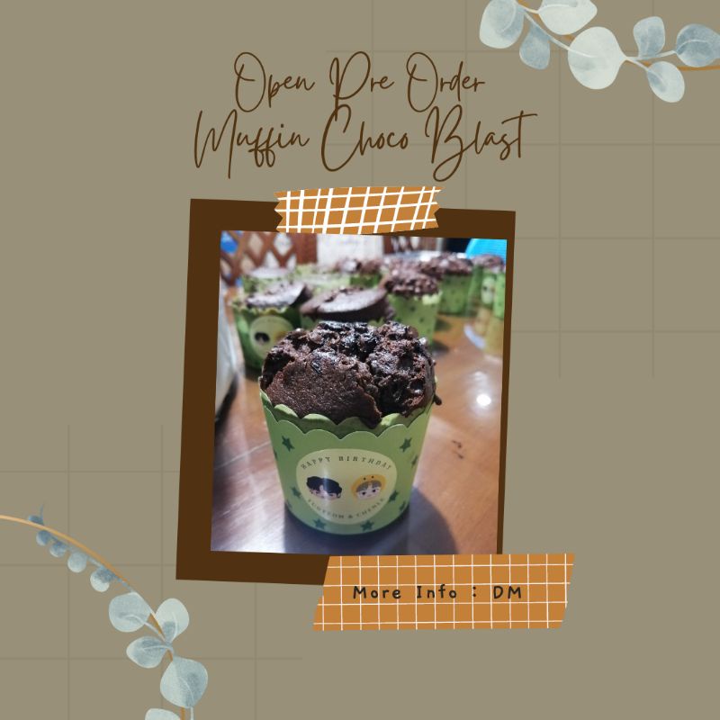 

Muffin Choco Blast Bolu Panggang