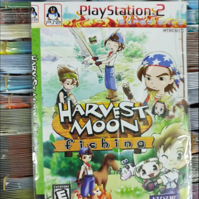 BELI 10 GRATIS 1~KASET PS2 HARVESTMOON FISHING
