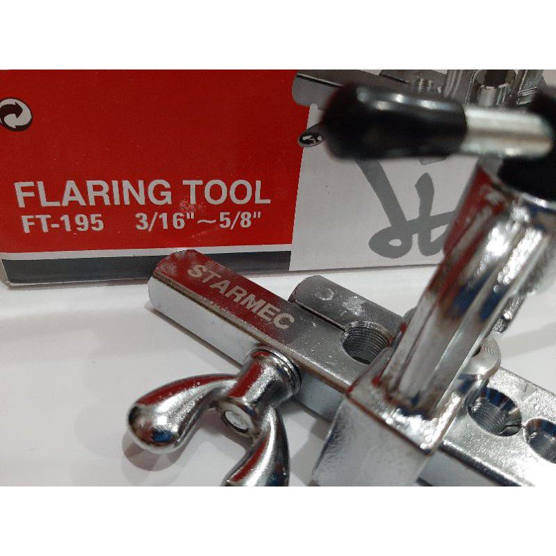 Flaring Tool Starmec FT-195 Pemekar pipa Ac 3/16&quot; ~5/8&quot;